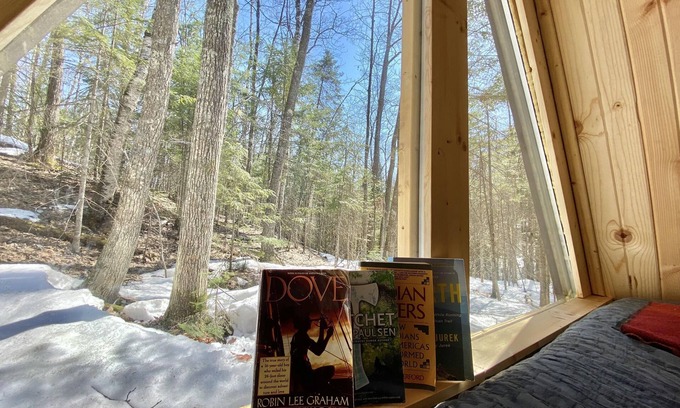 Bayfield RV Rental | Hike-in, Off-Grid Camping: an A-frame Cabin