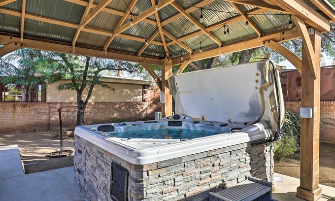 Tucson Cottage | Hike, Shop & Unwind: Tucson Home w/Shared Hot Tub