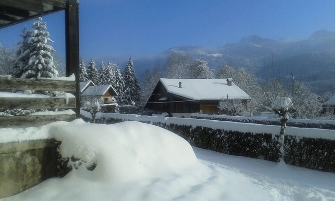 Saint-Jeoire Apartment | Hiking rest Northern Alps Haute Savoie