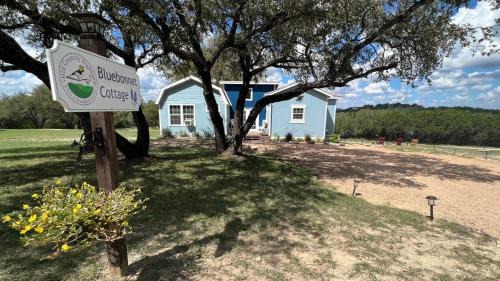 Oatmeal House | Hill Country Highland's Bluebonnet Cottage