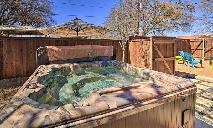Fredericksburg House | Hill Country Winery Escape w/Lavish Backyard