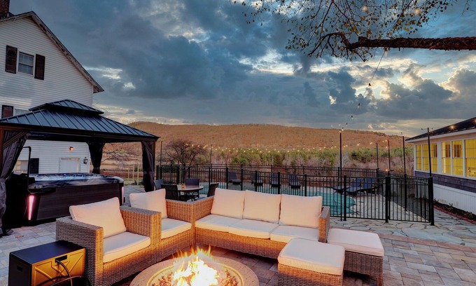 Hillsdale House | Hillsdale Escape with Pool, Firepit, Hot Tub, Game Room