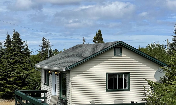 Cape Broyle Cottage | Hilltop Cottage steps from East Coast Trail, fishing & whale watching