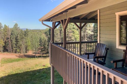 Florissant House | Hilltop Haven in Florissant Deck and Mountain View!