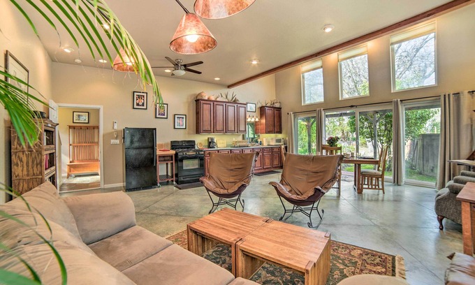 Vichy Springs Apartment | 'Hilltop Loft' Ukiah Vacation Rental!