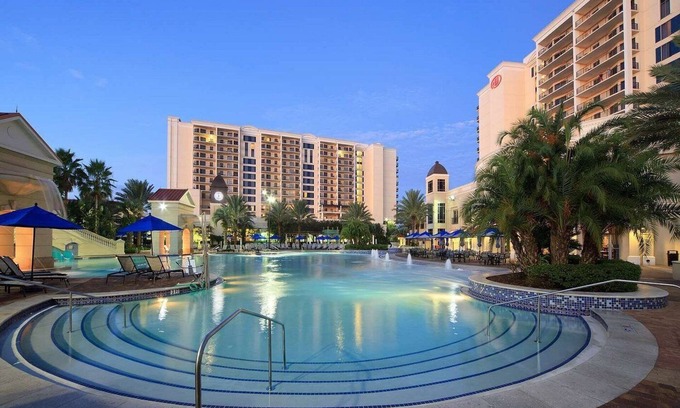 Florida Central Atlantic Coast Condo | Hilton Parc Solei- 2 BD Deluxe Lockoff Condo W/Balcony