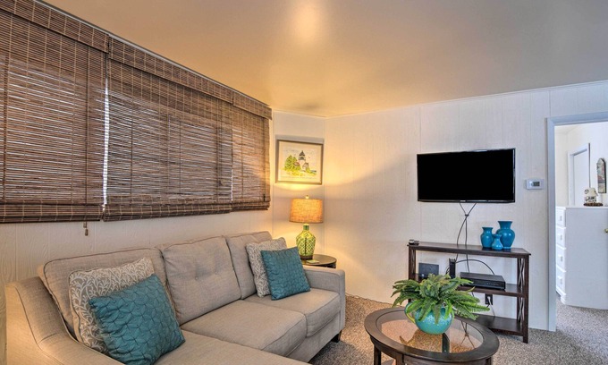 Tawas City House | Hip Downtown Cottage - Walk to Beach, Pier, Dining