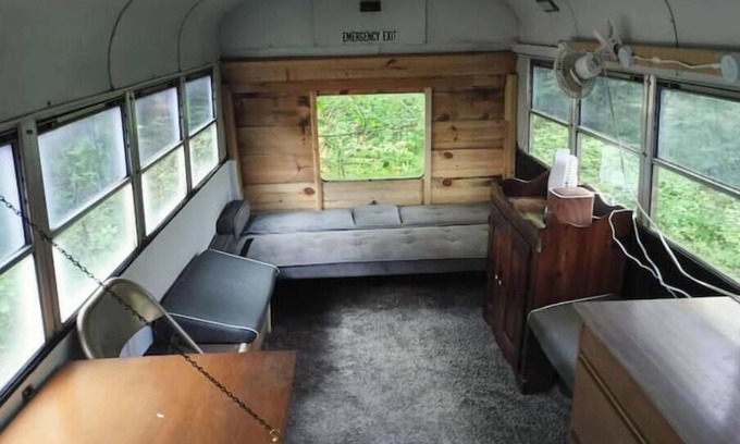 Cass City RV Rental | hippy buss getaway