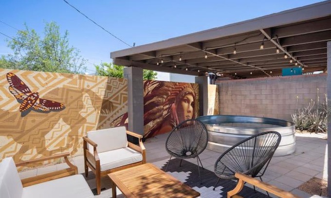 Barrio Viejo House | Historic Casa 3BR Vijeo with Cowboy Pool & Game Room