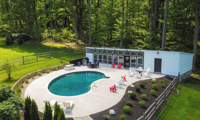 Pittstown House | Historic Country Estate with Fabulous Pool & Pool House!