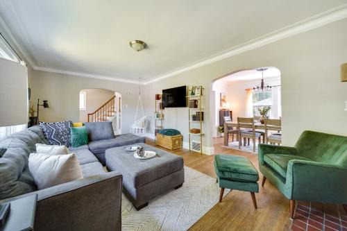 Jefferson Chalmers House | Historic Detroit Bungalow Pet and Family Friendly