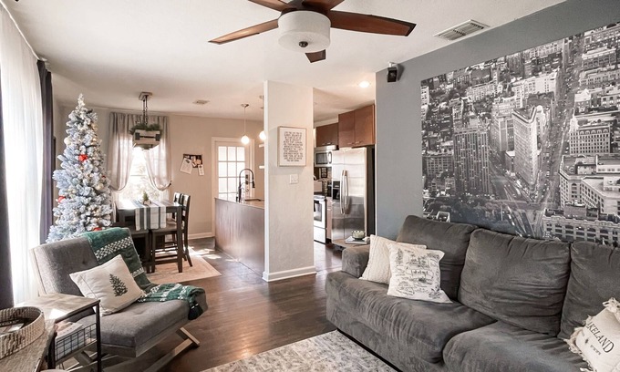 Dixieland House | Historic District cottage near it all with dog-friendly yard & screened porch