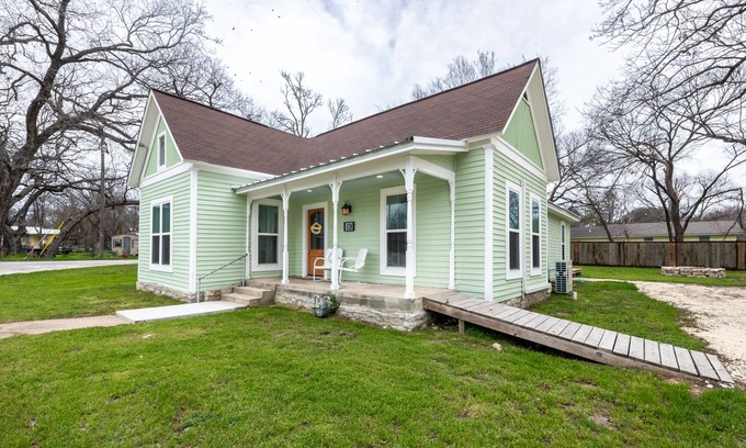 Hico House | Historic Hico Remodel- EV/RV Outdoor Outlet