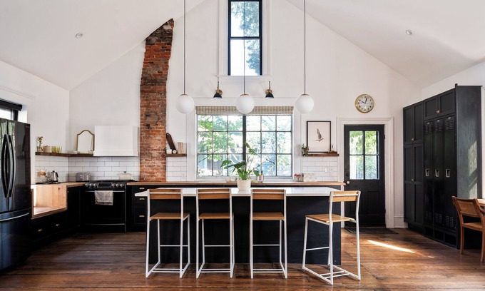 Detroit - Shoreway House | Historic Home with Ohio City Character, Big Glam Kitchen, and Open Living Space