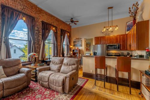 Leadville Apartment | Historic Leadville Loft: Sauna Views