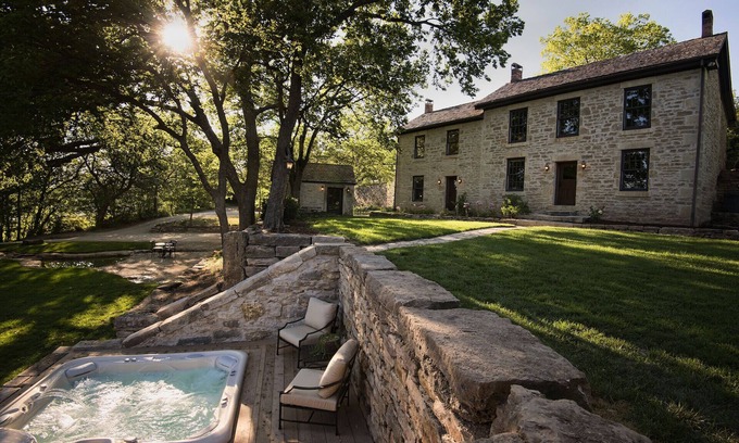 Manhattan House | Historic Limestone Estate in the Tallgrass Prairie