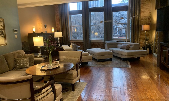 Greenville Downtown Condo | Historic Loft Main st. in the Heart of Downtown Greenville