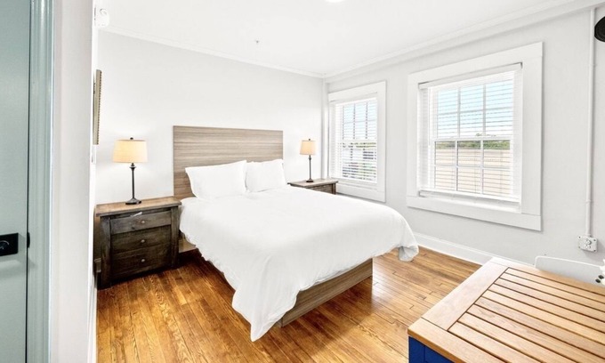 Conway Apartment | Historic Riverfront Studio Getaway by Main Street!