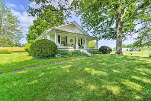 Sparta House | Historic Sparta Home Near Waterfalls and Hikes!