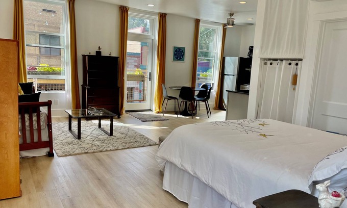 Paonia Apartment | Historic Studio Loft