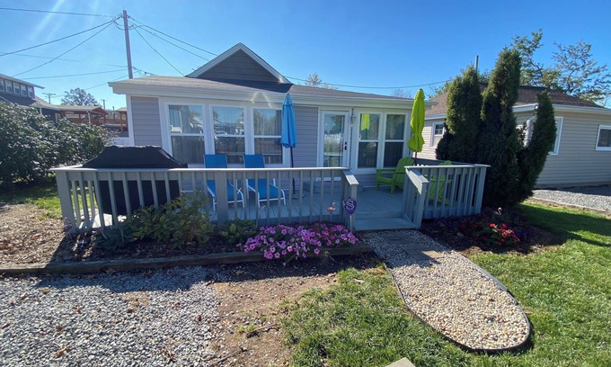 Russells Point Cottage | Historic Tiny Cottage just steps to the lake. Pet Friendly!