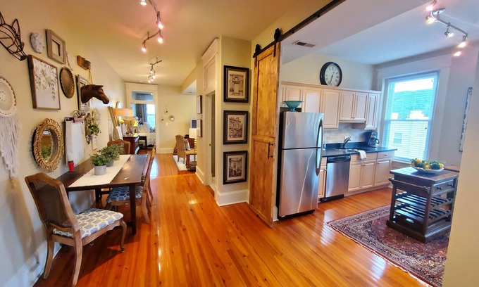 Old Southwest Condo | Historic Urban Downtown Loft 2 Bedroom 2 Bath with Parking
