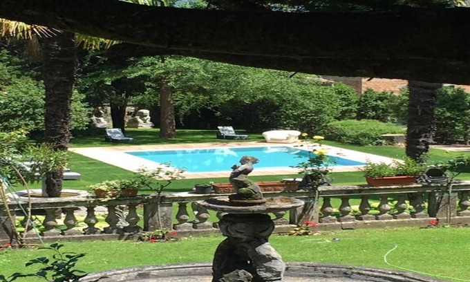 Riva del Garda Apartment | Historic villa, 1 km to the beach, 500m to the city, pool, sauna