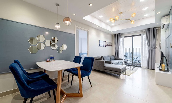 Thao Dien House | Ho Chi Minh 2nd Luxury Apartment river view 2King bad Swimming Pool gym