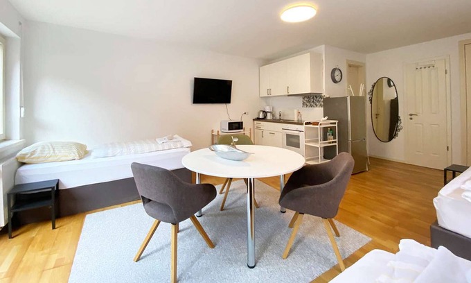 Kelkheim Apartment | HÖ01 large apartment with dryer and washing machine