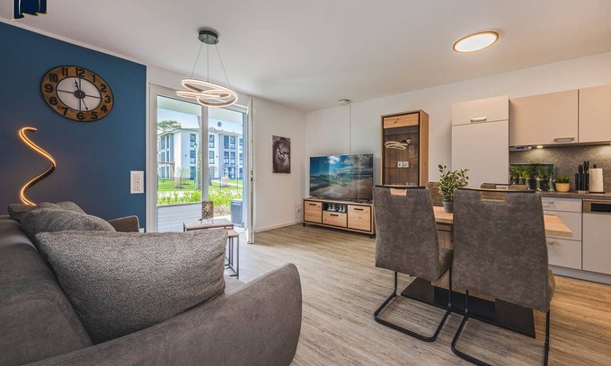 Zirchow Apartment | Hochwertiges Ferienapartment in Ruhiger Lage, mit Kostenfreiem Wlan, Stellplatz