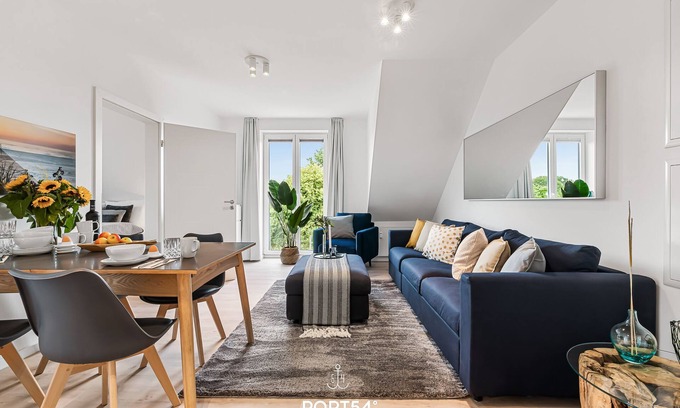 Emmelsbull Apartment | Hohe Wacht - for 6 people, rural, idyllic, North Sea