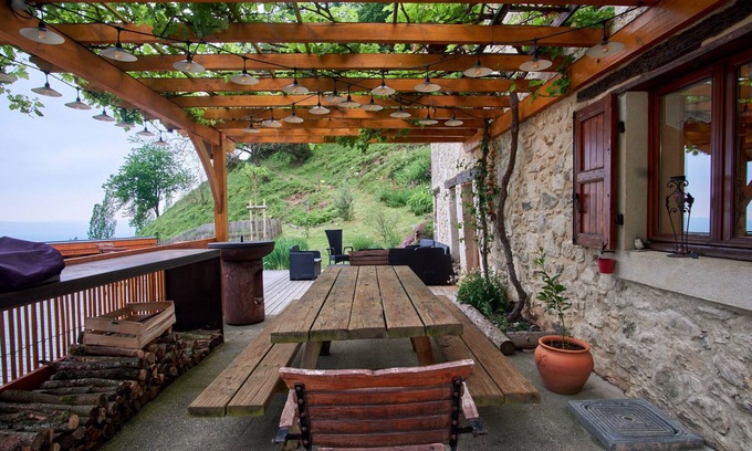 Saint-Gervais House | Holiday Accommodation "Maison de pierre" with beautiful view