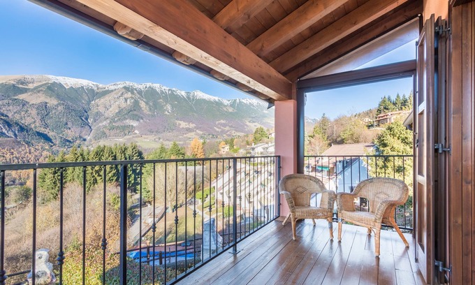 Ferrara di Monte Baldo Apartment | Holiday Apartment "Rosalba" At the Foot of Monte Baldo with Balcony and Views