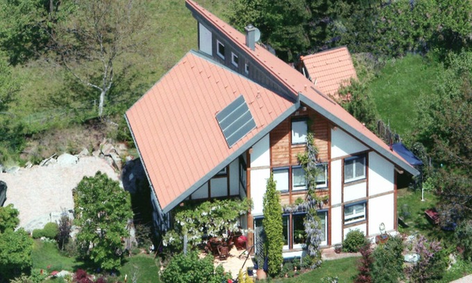 Adelhausen Apartment | Holiday Apartment 'Villa Black Forest' with Shared Pool, Private Terrace and Wi-Fi