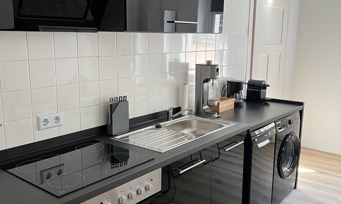 Schipkau Apartment | Holiday Apartment "4 - Haus Lausitzring" with Shared Terrace & Wi-Fi