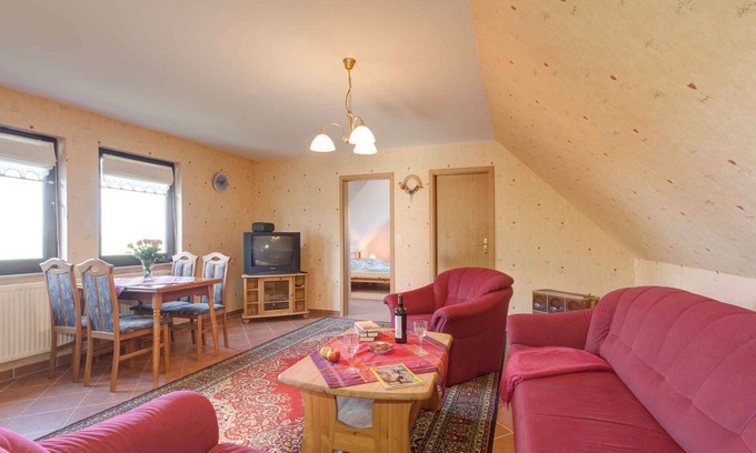 Altenkirchen Apartment | Holiday apartment with large garden and campfire place