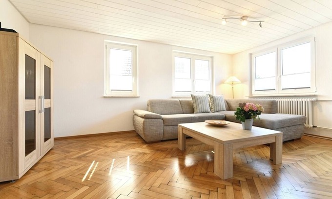 Enzisweiler Apartment | Holiday Apartment 'Dinkelbach Landhaus 1 C - Vacation for the Whole Family' with Mountain View and Wi-Fi