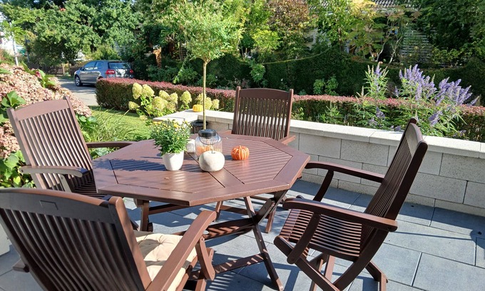 Stockach Apartment | Holiday Apartment 'Flora' with Private Terrace and Wi-Fi