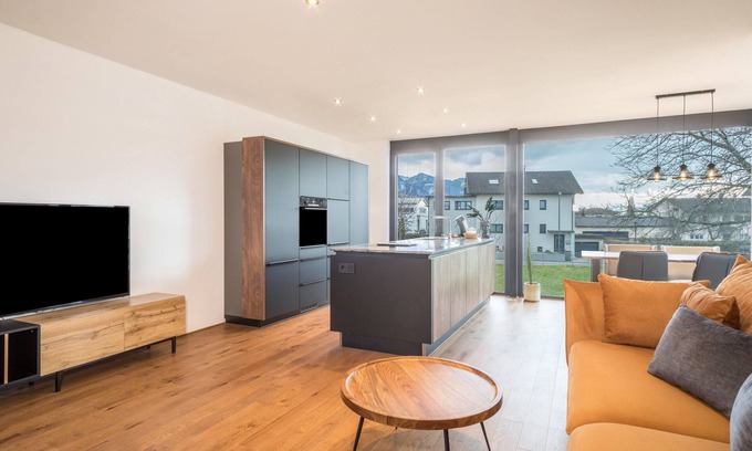 Dornbirn Apartment | Holiday Apartment "Haus Am Anger Dornbirn 2" with Shared Terrace & Wi-Fi