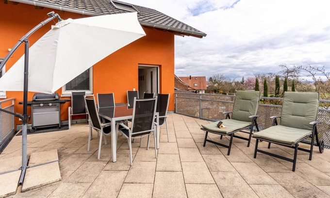 Schwanau Apartment | Holiday Apartment "Leppert" with Private Terrace & Wi-Fi