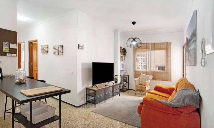 Ingenio Apartment | Holiday Apartment "Sarah's Kite 2 Playa Del Burrero" with Sea View, Terrace & Wi-Fi