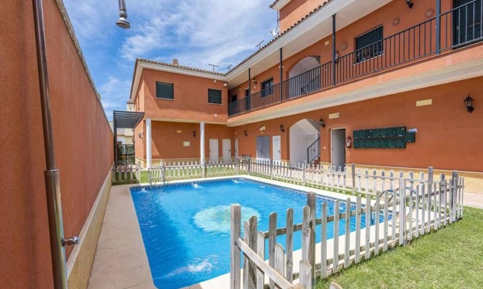 Marchena House | Holiday Apartment 'Torero II' with Pool, Private Balcony and Wi-Fi