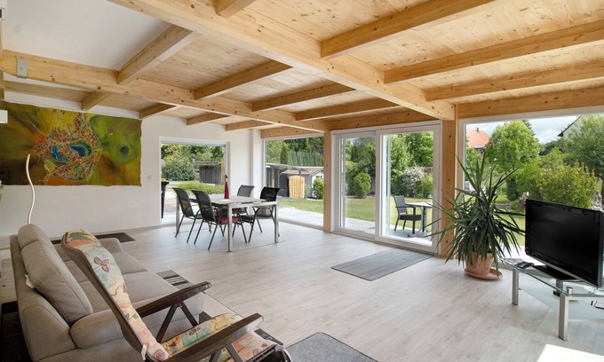 Bad Waldsee Apartment | Holiday Apartment 'Urbach 19' with Private Terrace, Shared Garden and Wi-Fi