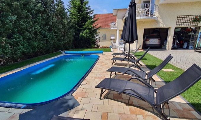 Siofok Apartment | Holiday apartment with children's playground and balcony