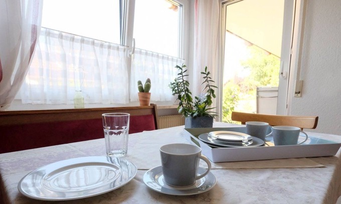 Tengen Apartment | holiday apartment with sep. Entrance, 55sqm, 1 living/bedroom + 1 bedroom, max. 3 people