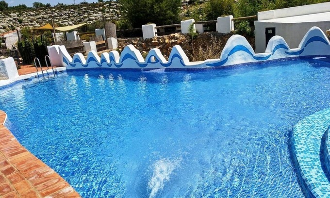 La Torre d'En Besora House | Holiday Home 'El Cup' with Mountain View, Shared Pool and Private Terrace