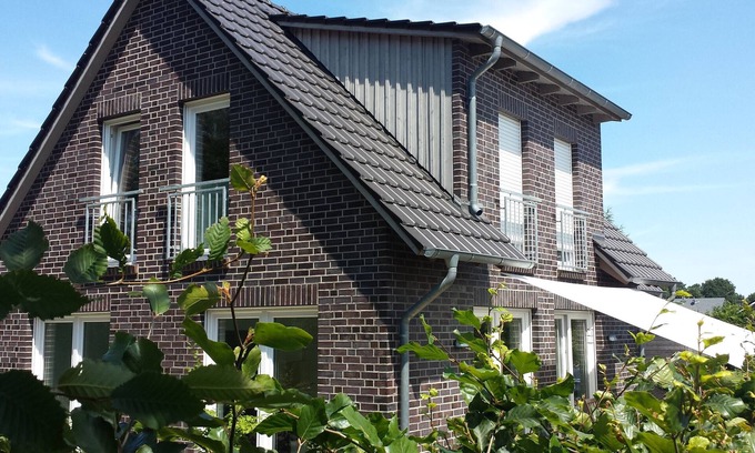 Rieste House | Holiday Home 'Birkenhof Alfsee' with Private Garden and Wi-Fi