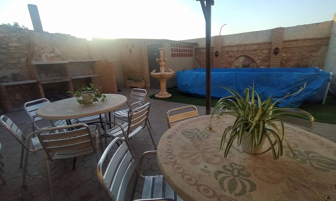 Gebas House | Holiday Home 'Casa Rural María Y Cristina' with Private Terrace