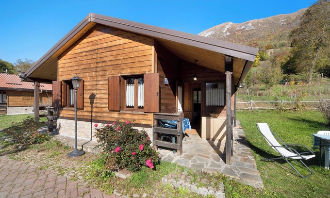 Barzio House | Holiday Home "Casa Genziana" with Mountain View, Wi-Fi & Garden