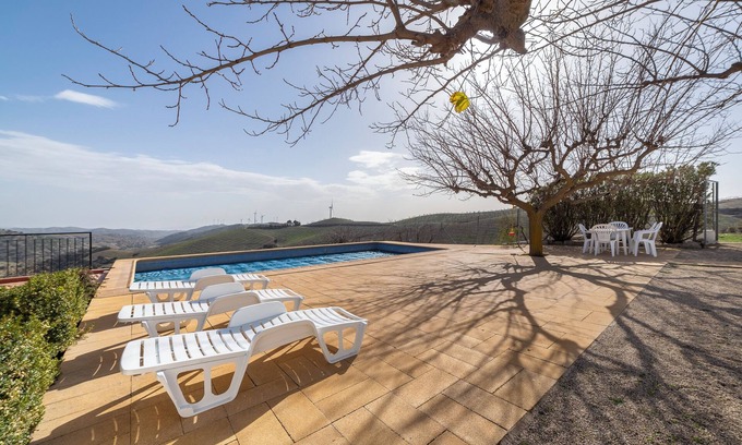Velez Rubio House | Holiday Home 'Casa Rural Las Cales' with Mountain View, Private Pool and Wi-Fi